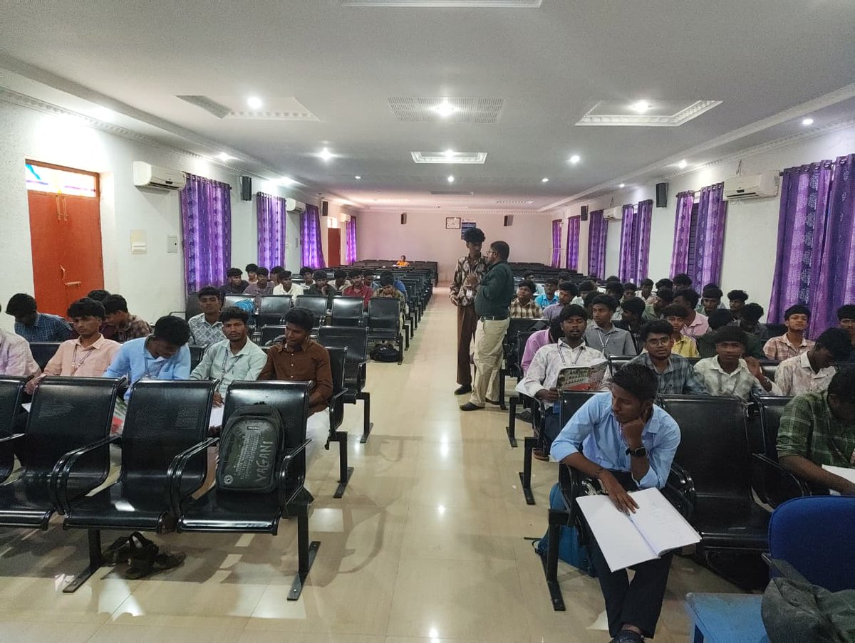 mpnmjec's tweet photo. 09.07.2026 mpnmjec 
Name : vignesh R
Subject: si ci paternership 
Department: EEE MECH 2nd year https://t.co/FQIv0IRDUe