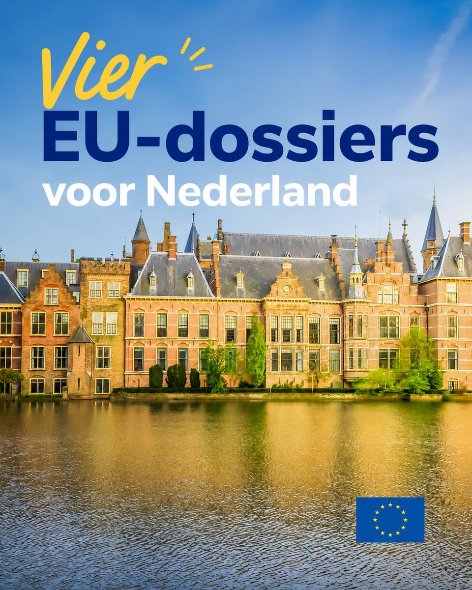 EUinNL's tweet photo. Houden alle EU-landen zich aan dezelfde afspraken?
Bij de nieuwste controle blijkt dat Nederland op 4 onderwerpen nog niet volledig aan de EU-regels voldoet: 🔐 cyberveiligheid, 🔒 privacy, 💼 arbeidsvoorwaarden en 🏗️ asbest.
Nederland kan nu reageren of de wetgeving aanpassen. https://t.co/gf08sVQEIM