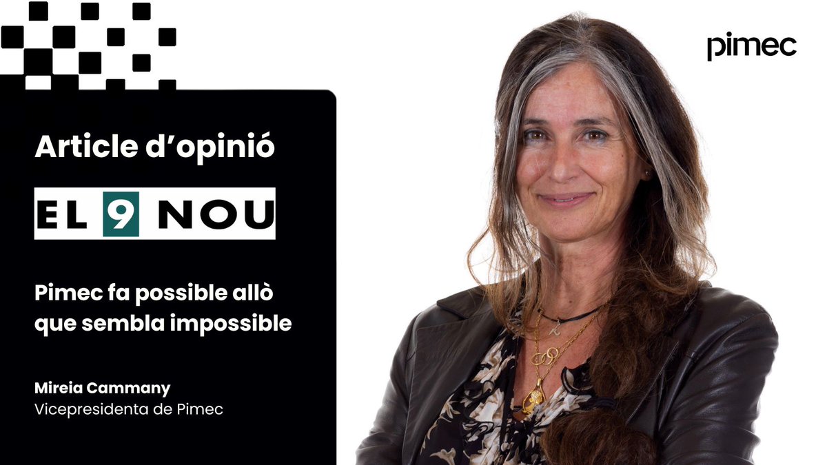 Pimec tweet media
