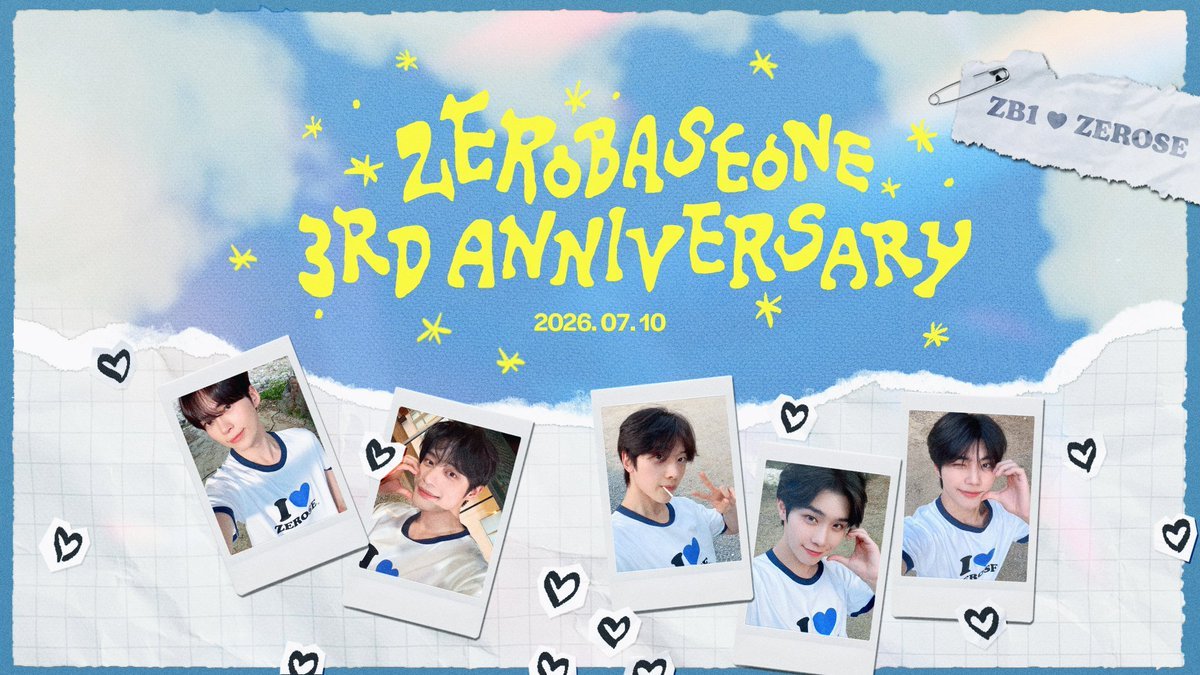mattchlew's tweet photo. To our brightest stars, ZEROSE 🌌✨ Three years have flown by, all thanks to the endless love, strength, and warmth you give us every day. Thank you for walking this beautiful path by our side. Here's to making countless more memories together! We love you infinitely 💙🔒 https://t.co/lxvioR3YZl