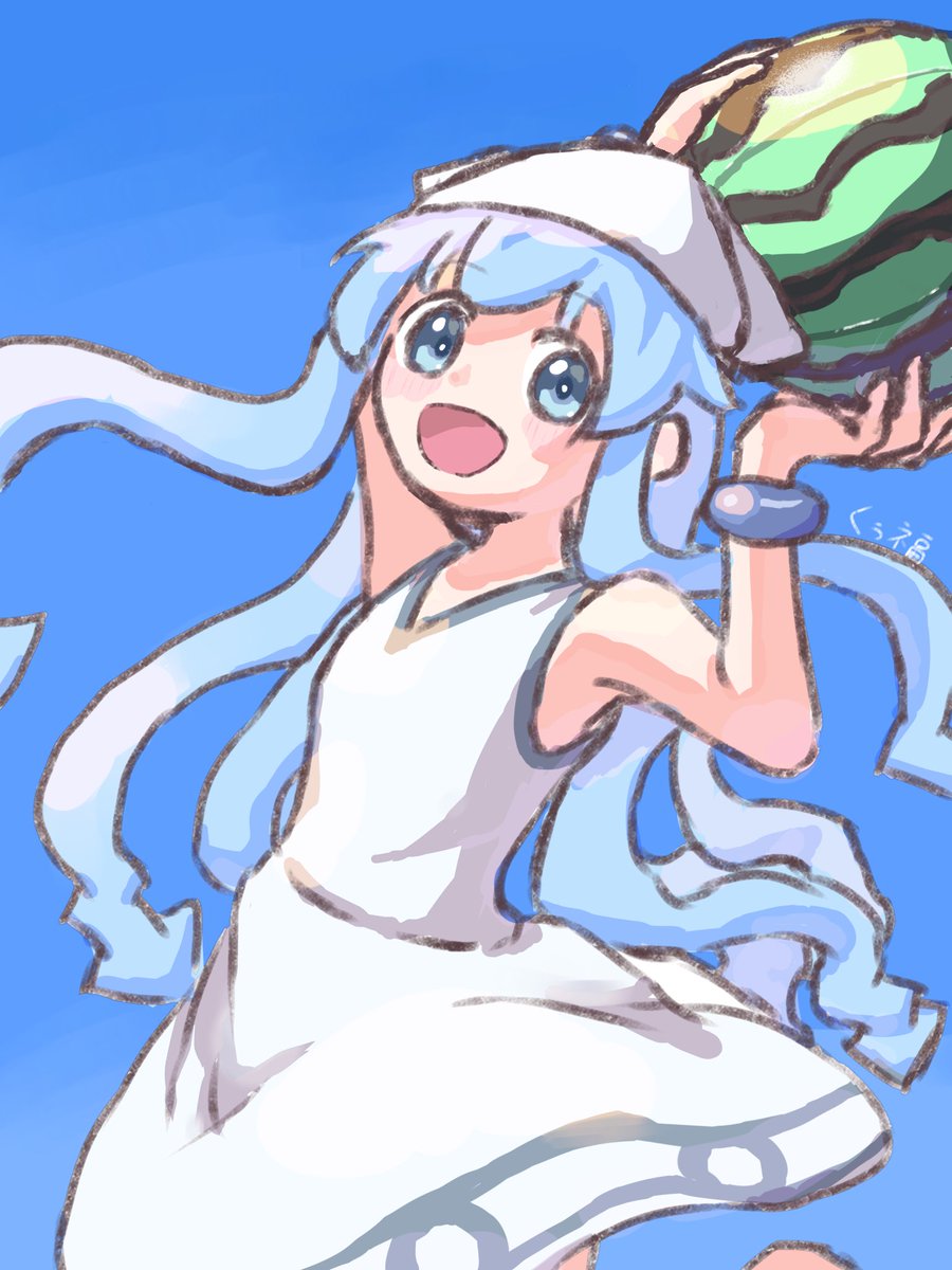kuufuku2923's tweet photo. イカ娘！ https://t.co/jTmbiLaqjv