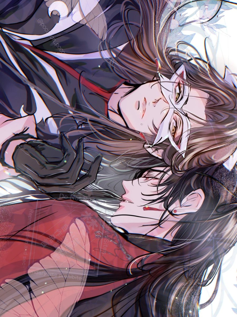 pocooon_pocon's tweet photo. 誰にも見せないあなたを、私だけに🦋
花城と芳心国師
#天官賜福 https://t.co/uj8zvk5q0c