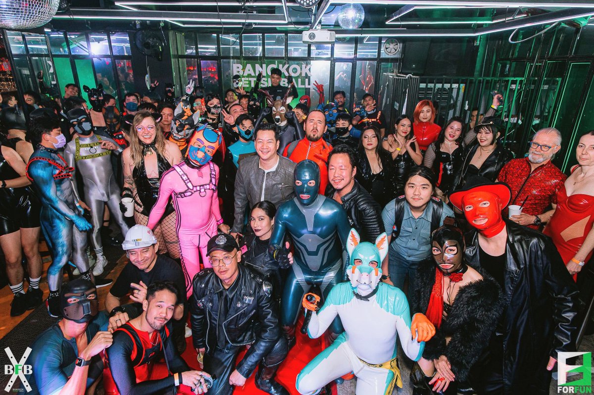 Rubberforfun's tweet photo. See you again at BANGKOK FETISH BALL 2026 – FETASY @bkkfetishball

To our old friends, welcome back home.
To everyone joining us for the first time, welcome to the community.

No matter where you come from or what you wear, you'll find friendship, respect, and a place to be yourself.

Join us this November in Bangkok. Let's create new memories together.

#fetasy #bkkfetishball #bkkfetishball2026 #forfunbangkok #forfuncommunity