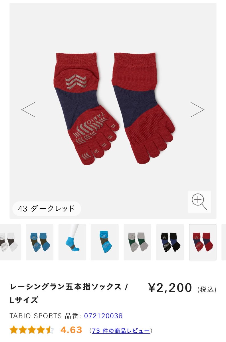 訳あってめちゃくちゃ歩いたんだけど、tabioの5本指ソックス・UNDER