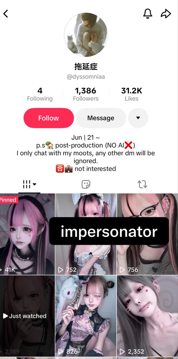 spicaca_'s tweet photo. Guys please be careful when following this profile , they are most likely impersonating someone from xhs https://t.co/RYJJwUjYab