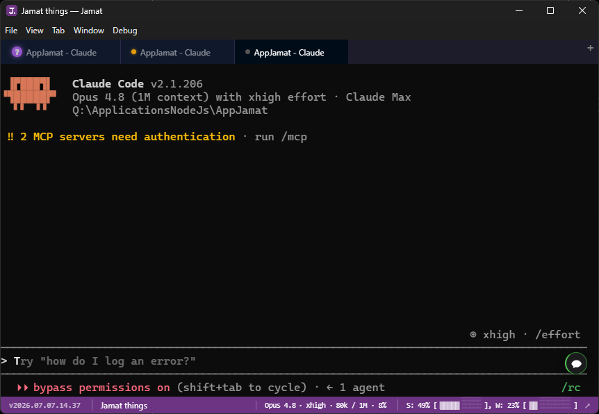 jamat_app's tweet photo. @ChrisLaubAI @DarioAmodei This is one of the many reasons I built Jamat :-). Claude is great, but there are a lot of small things that can be improved.

Feel free to check it out. Published it a few days ago, but I've been building it since Claude Code first dropped:

https://t.co/87TOpTkbu8 https://t.co/RkngLOUOfi