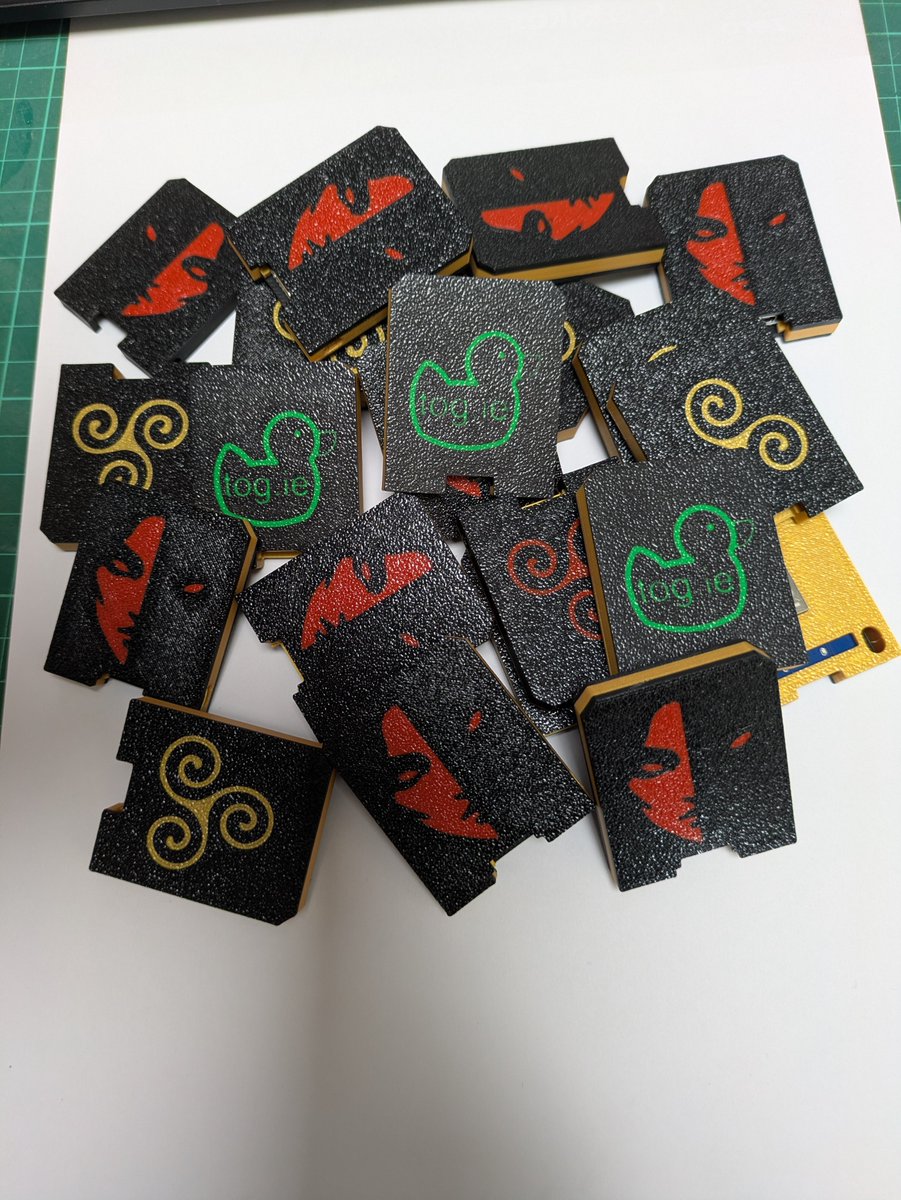 TOG_Dublin's tweet photo. TOG Hackerspace was delighted to support #WICC2026 by building 15 hardware flags for the CTF, each using an ESP8266 and a custom 3D-printed case.

A huge thank you to @AmbroseAClarke  for all their work, and to @ZeroDaysCTF for running an incredible event!

#CyberSecurity https://t.co/bQU382HFs5