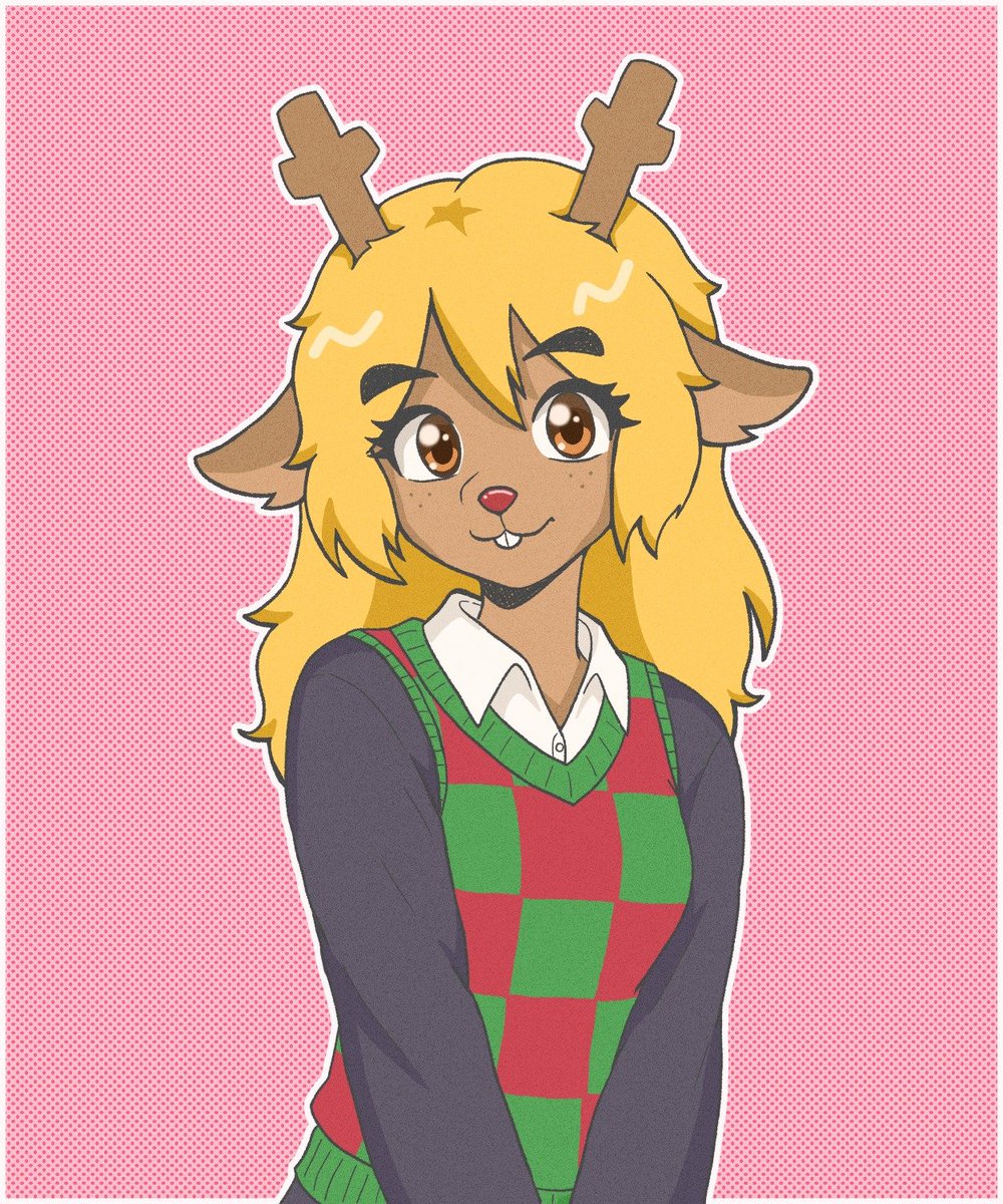 DiShidoo's tweet photo. Noelle, from DELTARUNE 🦌🌲

#deltarune #fanart https://t.co/bKDxi9u14Y