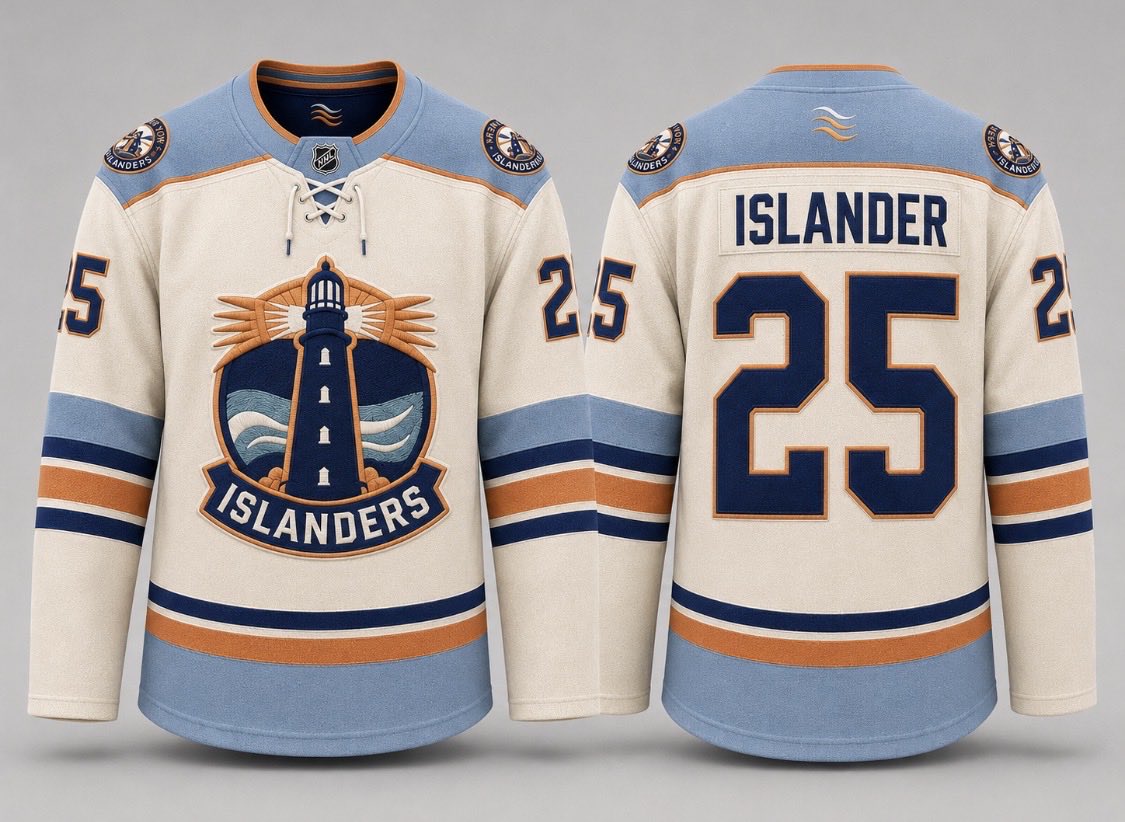 islanders4cups's tweet photo. @RTaub_ These are my ideas. I like the lighthouse and I hope they use it on the new third jersey. On my lighthouse the windows are Stanley Cup silhouettes. https://t.co/ceGpM34ck0