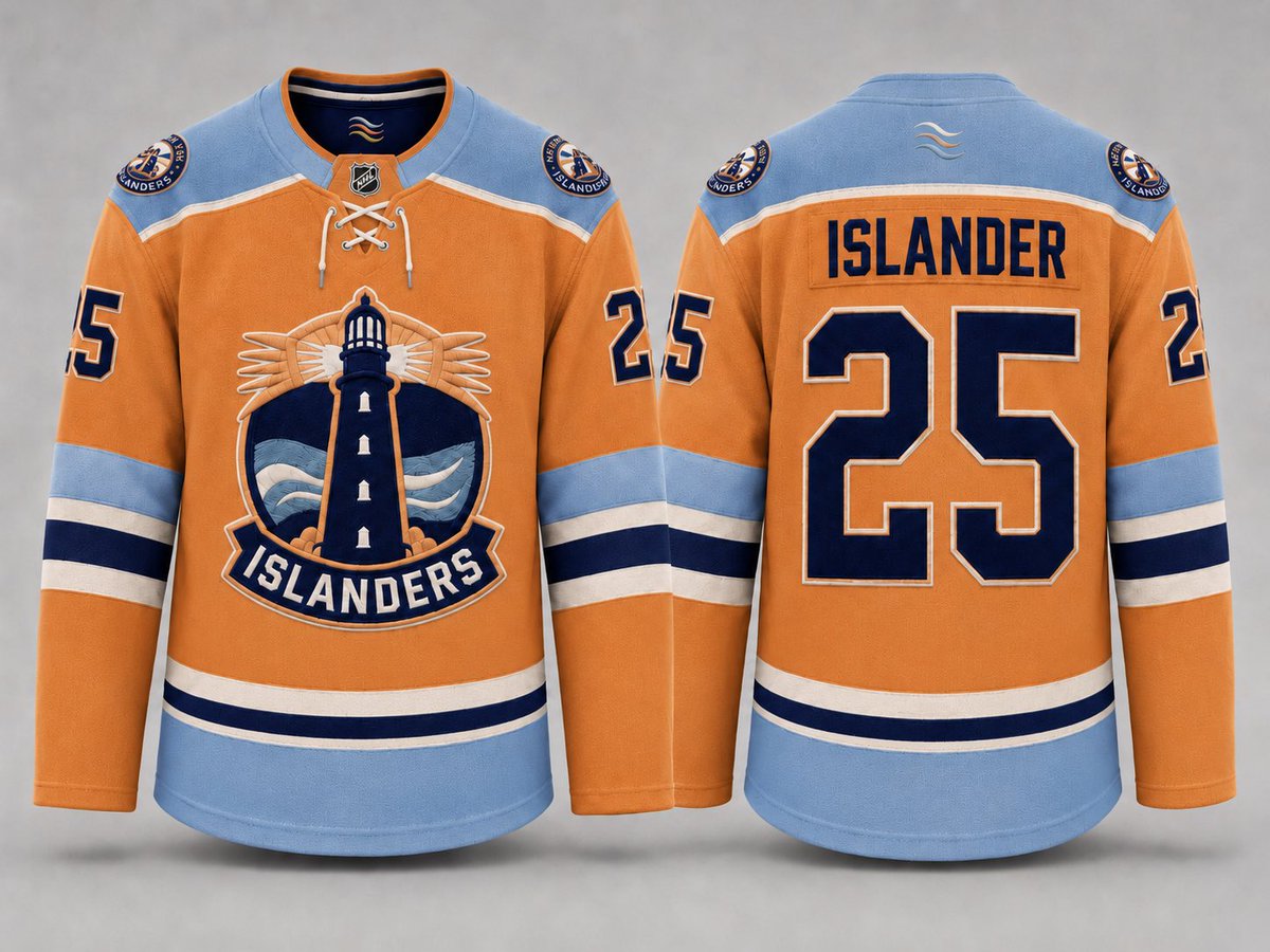 islanders4cups's tweet photo. @RTaub_ These are my ideas. I like the lighthouse and I hope they use it on the new third jersey. On my lighthouse the windows are Stanley Cup silhouettes. https://t.co/ceGpM34ck0