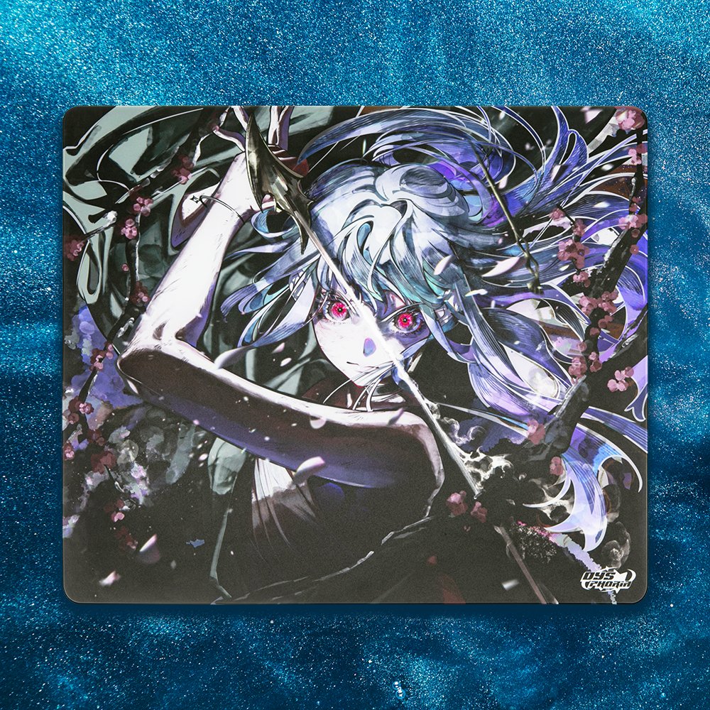 07/13 (月) 販売開始予定 「DYSPHORIA SAYO ガラスマウスパッド