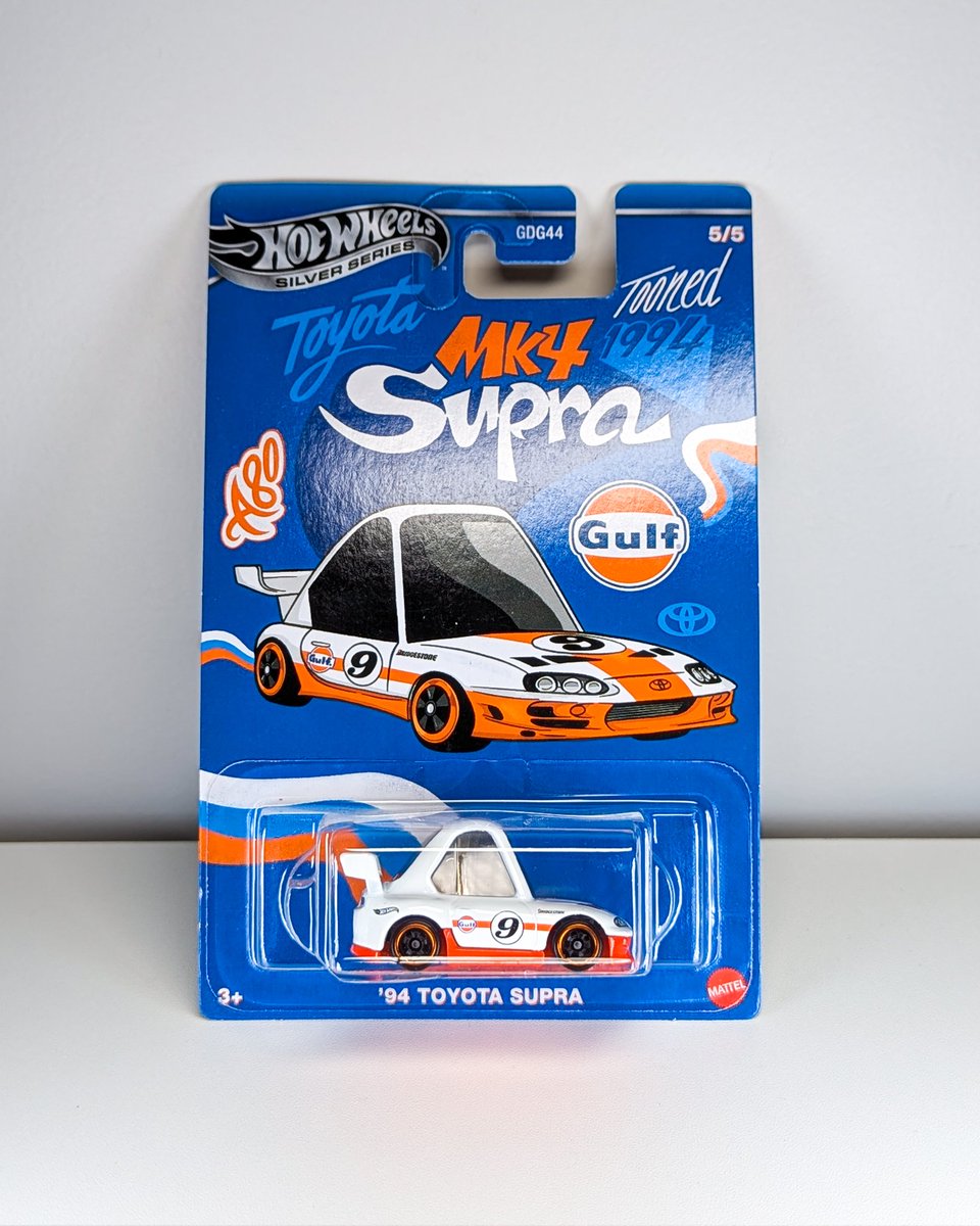 57Rik3's tweet photo. Day #191   #FREEITFRIDAY
94 Toyota Supra
#hotwheels #hot_wheels #diecast #toyota #toyotasupra #supra #jdm #gulf https://t.co/p21iyche6r