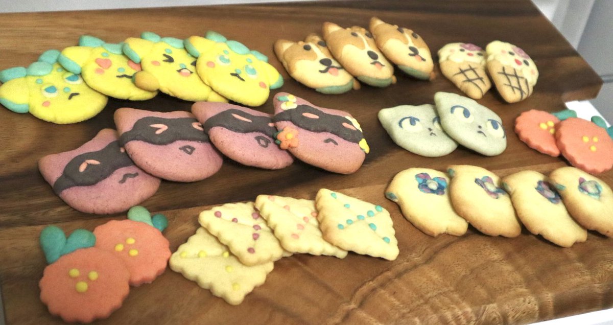 kyoi_cos's tweet photo. つ🅰️クッキー🍪作ってみた https://t.co/VpofT2Ngar