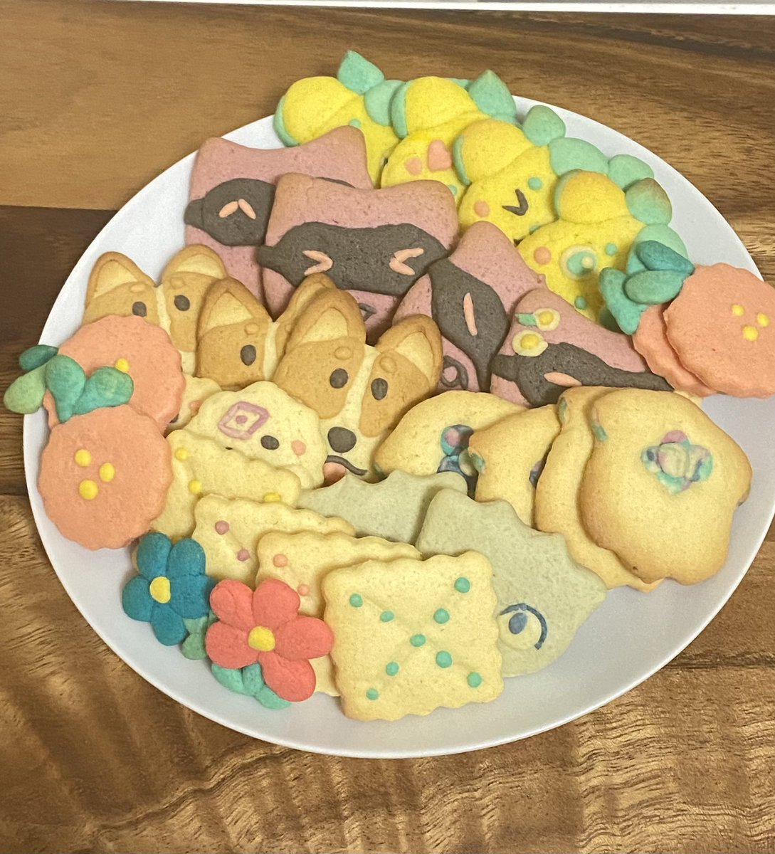 kyoi_cos's tweet photo. つ🅰️クッキー🍪作ってみた https://t.co/VpofT2Ngar