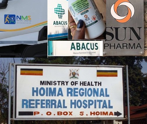 RedPepperUG's tweet photo. EXPIRED AIDS DRUGS SCANDAL! 

NMS, India’s Drug Giants Sun Pharma , Distributors Abacus on Spot as Patients at Hoima Hospital Allegedly Swallow Out-of-Date ARVs 

Details here 👇 https://t.co/L0h4bBlyH7 https://t.co/L4fbOUpfKq