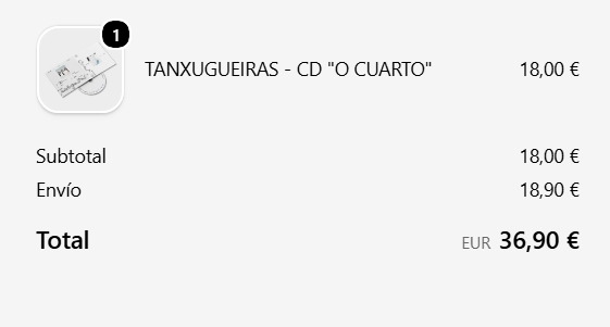 flejequereseres's tweet photo. not me intentando comprar el disco de las tanxu y es más caro el envío que el cd jsjsjs ay señor pues me quedo sin él yoksé https://t.co/agS4TkTf1a