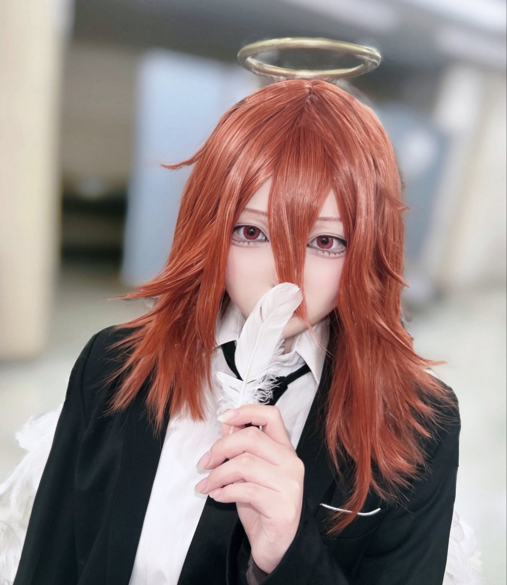 0kvly's tweet photo. cos. 天使の悪魔

 #chainsawmancosplay https://t.co/9bUyw1BIU1