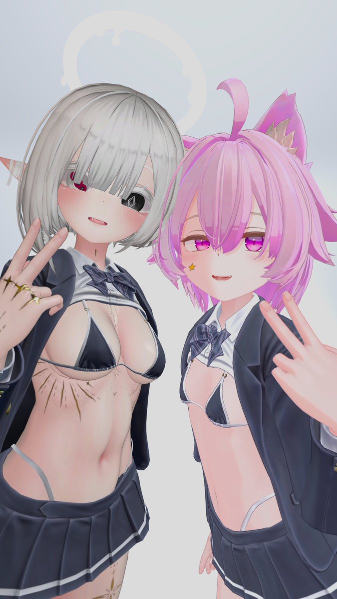 Techno__Master's tweet photo. 先輩耳長～い https://t.co/fuOPpmBxYc