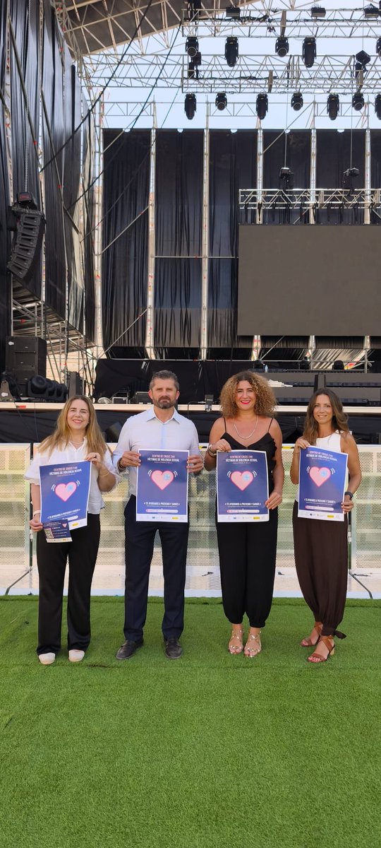GobiernoMelilla's tweet photo. La Viceconsejería de Igualdad y Mujer que dirige @Fadwa_Abelhadj llevará al Festival Joven una campaña informativa sobre el Centro de Crisis 24 horas de atención a víctimas de agresión sexual. https://t.co/0QucHdIu5r
