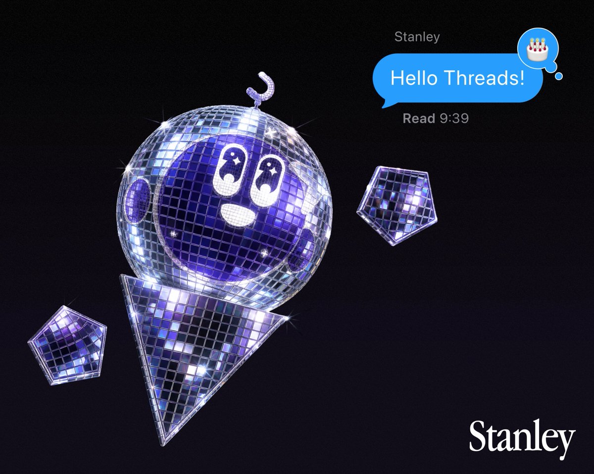 jli_design's tweet photo. I'm so happy to officially launch Stanley for Threads!
39 days ago I joined a small team to build Stanley, a content expert that runs content for busy creators, all from your iMessage app.
Today, Stanley officially started to support Threads creators!
The story behind: https://t.co/1yZL8YMZGM