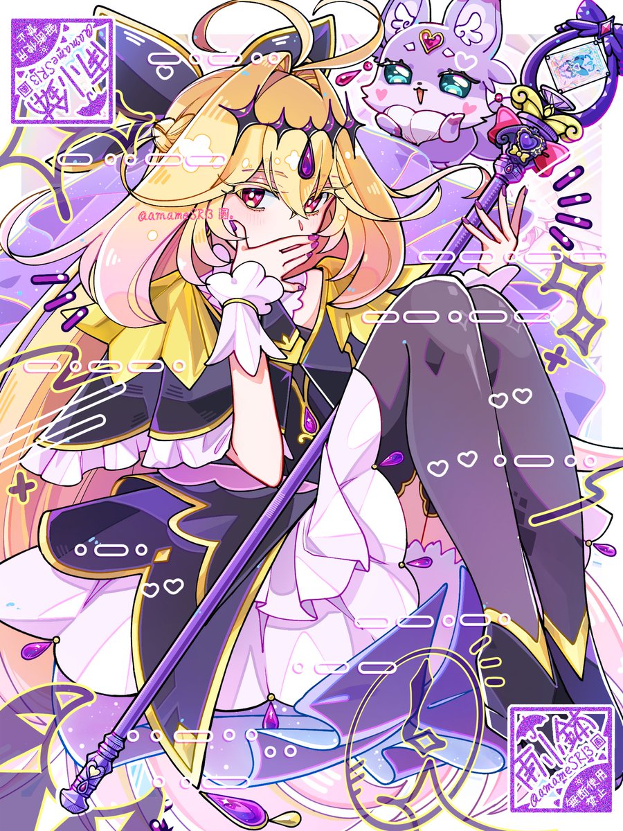 amameSR13's tweet photo. キュアアルカナ・シャドウ

#たんプリ #precure https://t.co/GIdTbIjGmc
