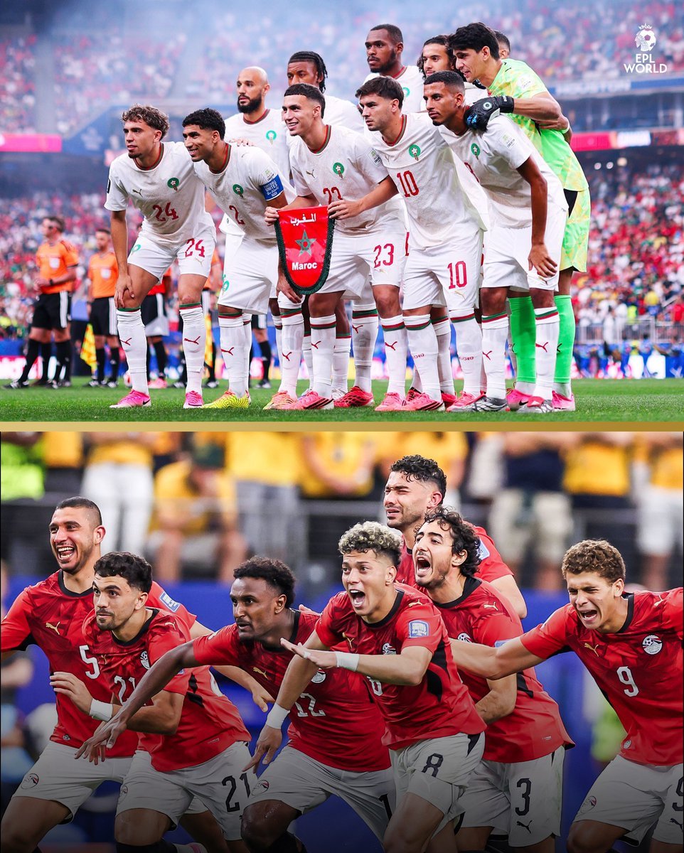 EPLworld's tweet photo. 🇪🇬🇲🇦‼️

بعد نهاية مشوار منتخبي مصر والمغرب في كأس العالم 2026

أي المنتخبين قدّم الأداء الأفضل في البطولة؟ 👀🤔🤍 https://t.co/BQI8ItLExJ