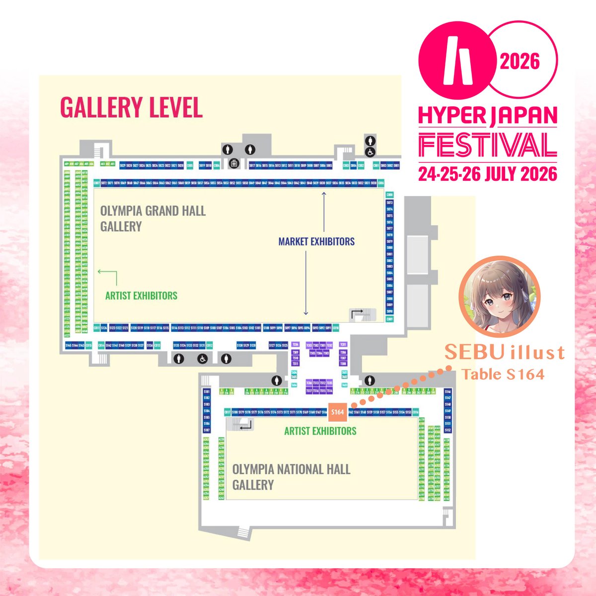 SEBU_illust's tweet photo. Hyper Japan Catalogue
[New] A3 foil prints and acrylic shikishi
#HYPERJAPAN https://t.co/vES3KSzM56