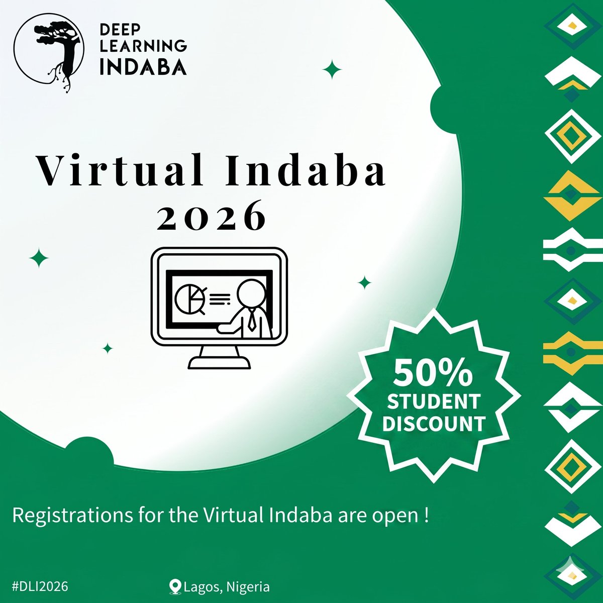 Deep Learning Indaba tweet media