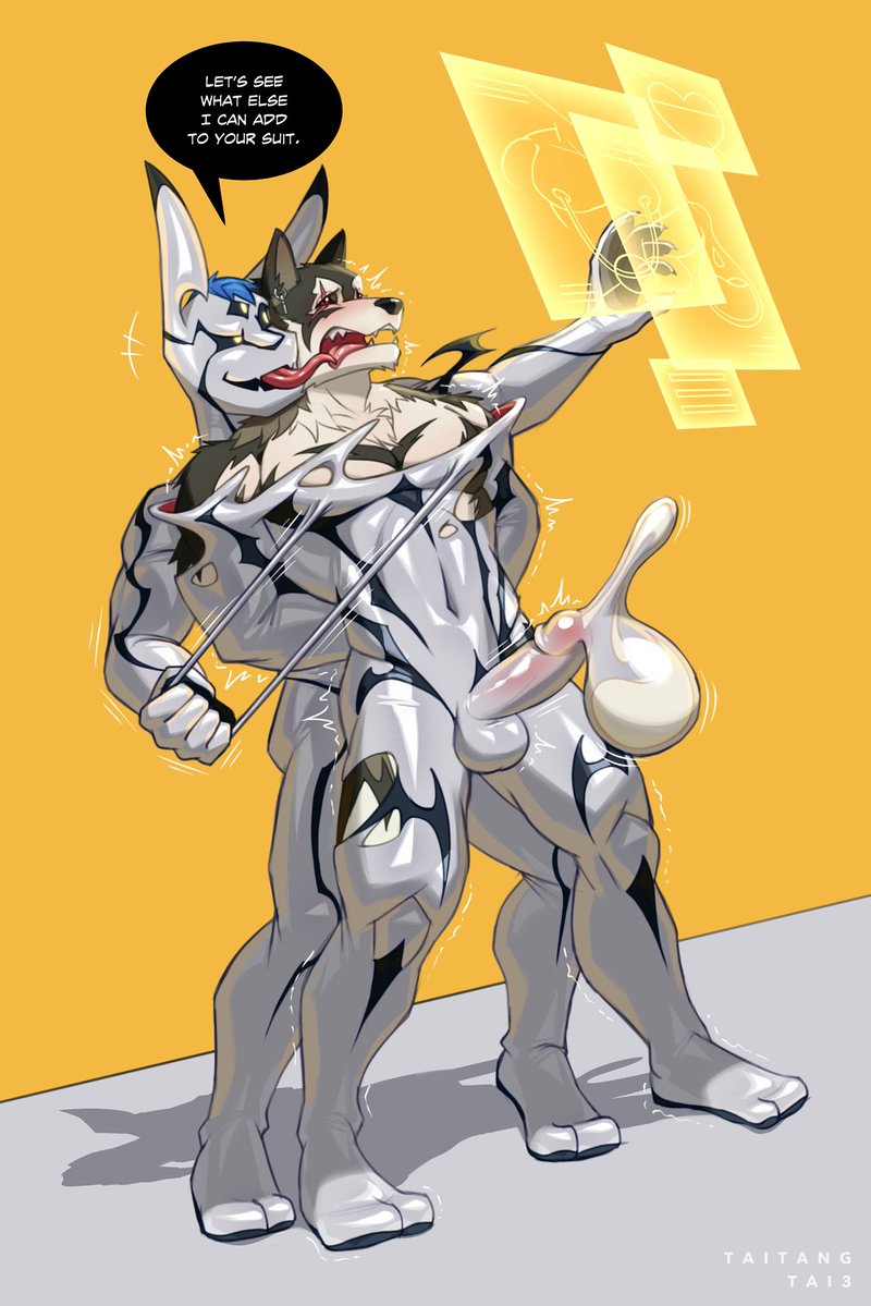 7ai7ang7ai3's tweet photo. Day 16: Symbiote Spellbook

When converting new Nacre Symbiote Drone unit, there’s many options for Taiang and Nacre to choose for maximum lustfulness results 

Luckily, they know exactly what @IG1119 preferences are! So now things gonna be extreme~

#symbiotober #symbiotober2024 https://t.co/j9u0mc7mxX