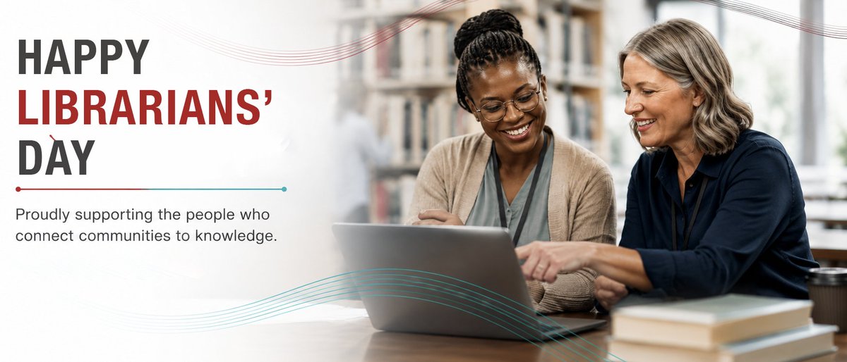 SabinetSA's tweet photo. Today, we celebrate those who preserve knowledge, inspire curiosity, and empower generations. Thank you, librarians! Happy #LibrariansDay. https://t.co/r8bDP8B6zA
