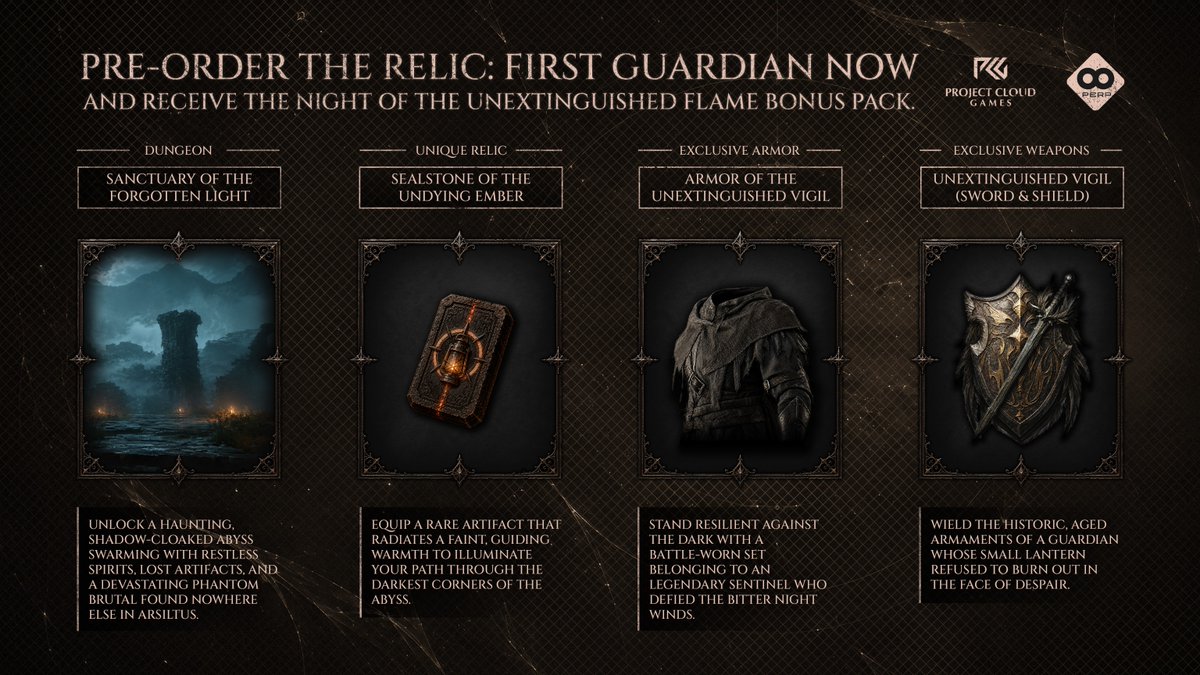 Perp Games - The Relic: First Guardian - July 31st tweet media