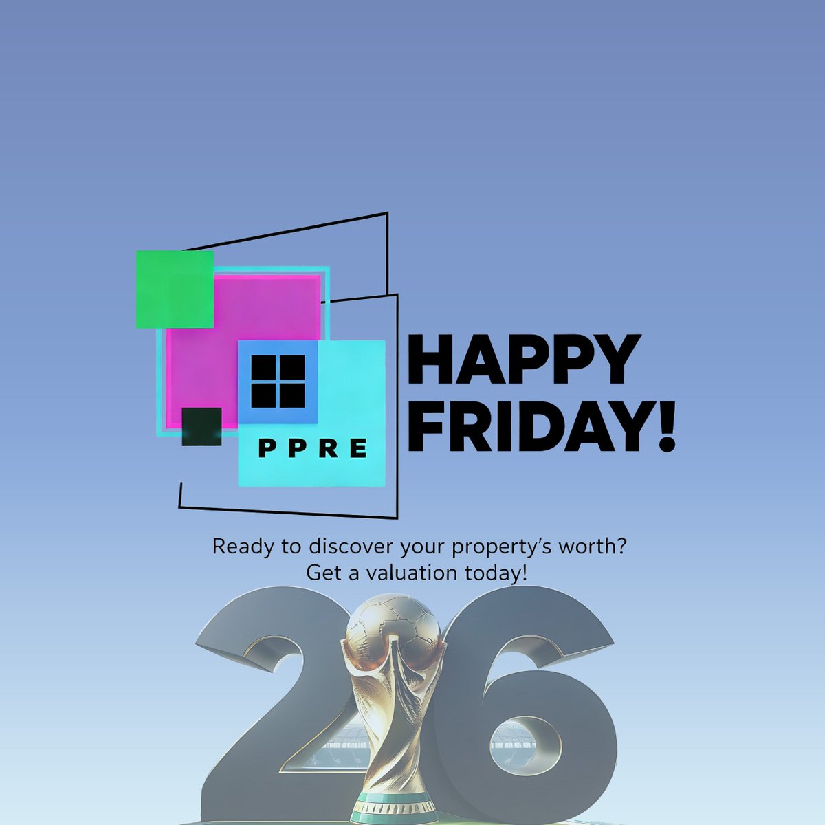 pyriteparadise's tweet photo. 🎉 Happy Friday! ⚽

The weekend is here its time to relax, enjoy the World Cup, and make great memories with family and friends. Have a blessed and football-filled weekend! 🌍⚽#HappyFriday #WorldCup #WeekendVibes #pyriteparadiserealestate #propertyvaluation https://t.co/fieV30CP06