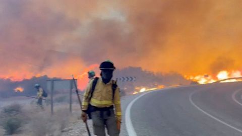 Erramun2014's tweet photo. Me imagino que el incendio de #LosGallardos lo solventaran PP y Vox con una corrida de toros y serán premiados con más votantes en #Almeria 
Spañistain en estado puro. https://t.co/ytw2P8NEcq