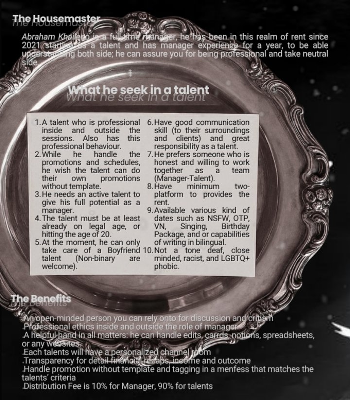ScriptedVisage's tweet photo. ㅤㅤㅤㅤ
The house of "The End of Beginning" is wishing for some souls and some warmth that could break the silence, and perhaps filling the empty seats of Four would works too.

Current seats: 1/4.

🍽 Repost are appreciated.
ㅤㅤㅤㅤ https://t.co/V23mtbBZCp