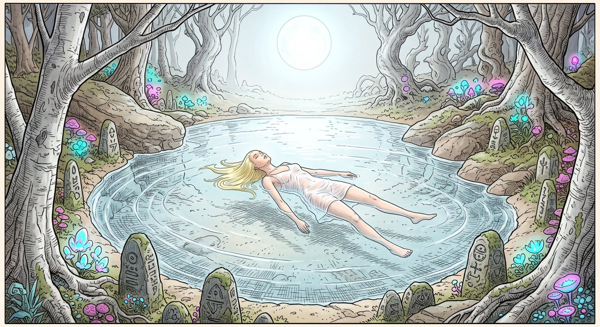 HgbrdCeline's tweet photo. #Solistah "Moonlight Meditation" #NanoBanana2 https://t.co/QNYfXVHQzL