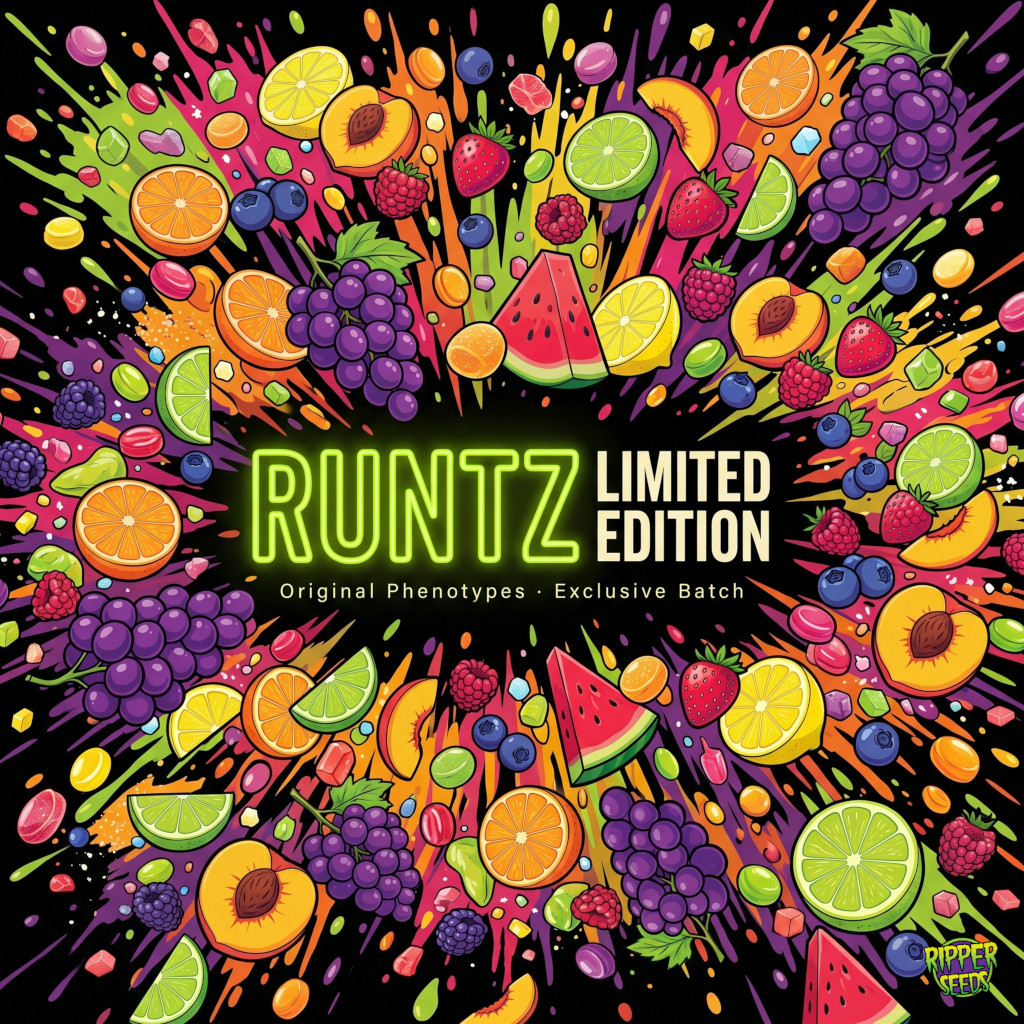 RipperSeeds's tweet photo. We don't buy genetics. We cross, test and select ourselves.

This is what came out of our selection rooms: the Runtz Collection. 13 limited edition crosses, unique terpene profiles you won't find anywhere else.
When they're gone, they're gone. 

➡️https://t.co/dW3M6v5fMs https://t.co/nIbjG799Kr