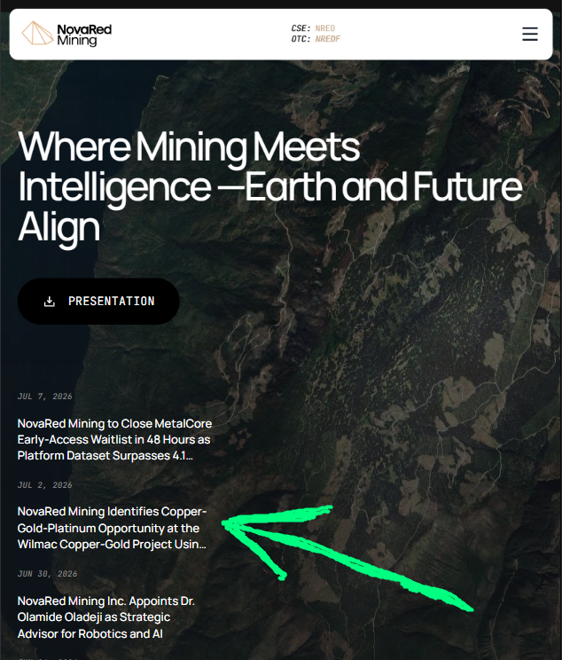 GChiaha's tweet photo. The market is giving copper a reason to move again.

A weaker dollar is supporting buyers outside the U.S. Middle East escalation fears are easing. New York Fed President John Williams downplayed the inflation impact from the latest flare-up.

That matters because copper is a growth-linked metal.

Higher rates can pressure demand. A stronger dollar can pressure prices. Geopolitical risk can hit sentiment.

But when those pressures cool even slightly, copper can reprice fast.

LME copper is around $13,528 per metric ton. SHFE copper rose 1.61%.

That is the macro backdrop.

Now connect it to 

$NRED / $NREDF.

NovaRed is positioned on the earlier-stage side of the copper story with Wilmac, copper-gold exposure, British Columbia critical minerals, and MetalCore AI-driven targeting.

Big copper markets show the pressure.

Discovery-stage names show where future supply attention can move next.

We do not endorse or guarantee any third-party products or services mentioned.

$PATH $NOK $NIO