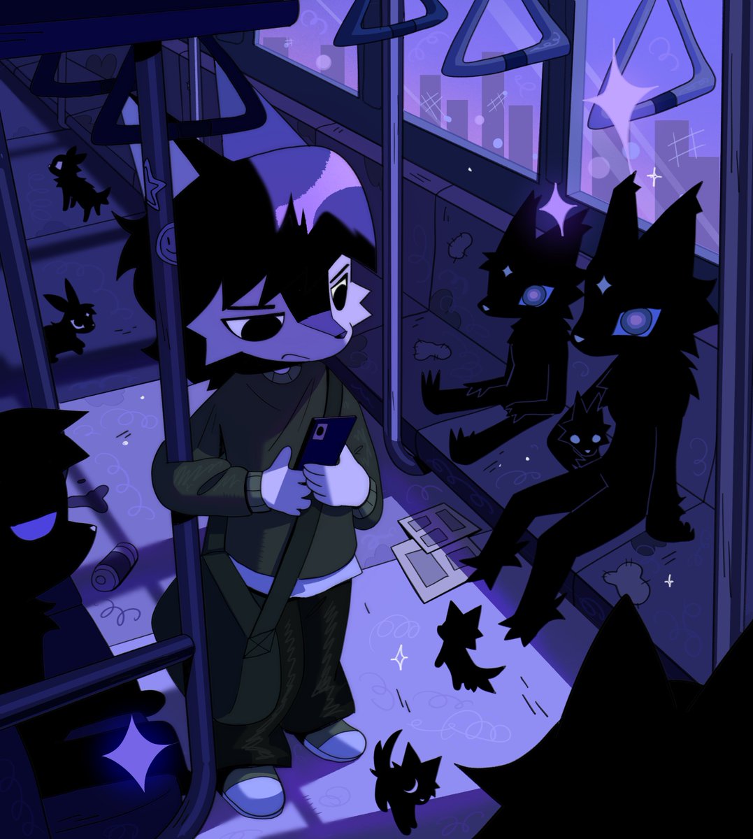 eggleafe's tweet photo. Taking the train at night https://t.co/grJ59wkNhj
