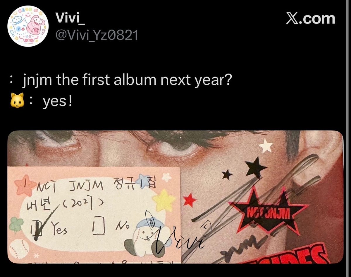 JNJMEnt's tweet photo. CONFIRMED ✅✅✅

-JNJM FIRST FULL ALBUM IN 2027 😭😭😭 LETS GO GUYS!!!!!! https://t.co/AITx1zjdgo