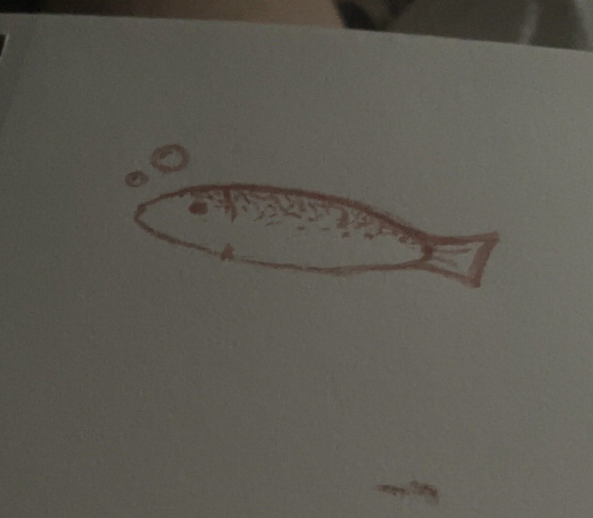 flyingf1shies's tweet photo. cuts and a drawing of a fish i did with blood👀 #shtwt #slitwt https://t.co/ckzY9dgAcd