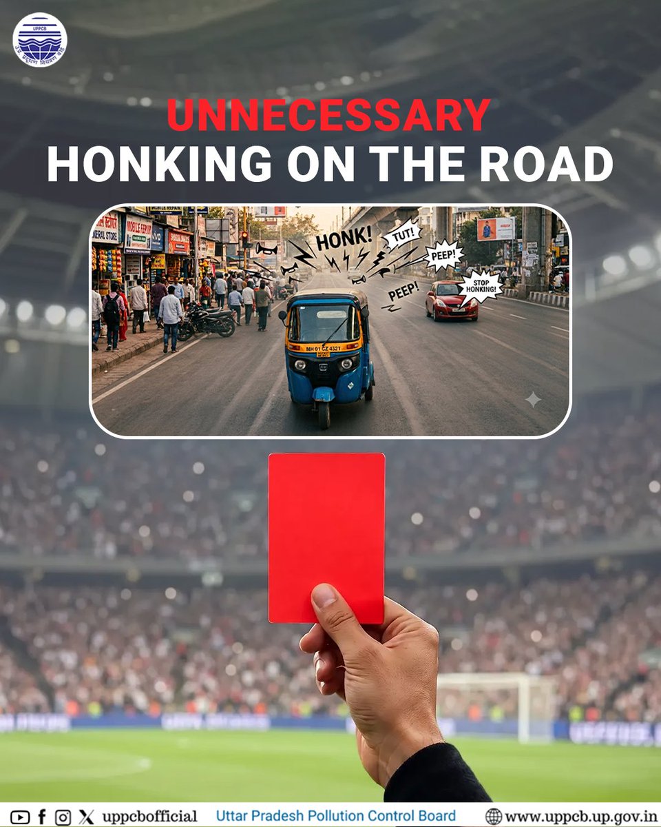 uppcbofficial's tweet photo. If you love your environment,
Give up these red card behavior and create a healthy environment.

@moefcc  @CPCB_OFFICIAL  @UpforestUp  @envdir 

#fifa2026 #FIFAFever #UPPCB #redcard #viral #saveenvironment https://t.co/luexEVDrRD