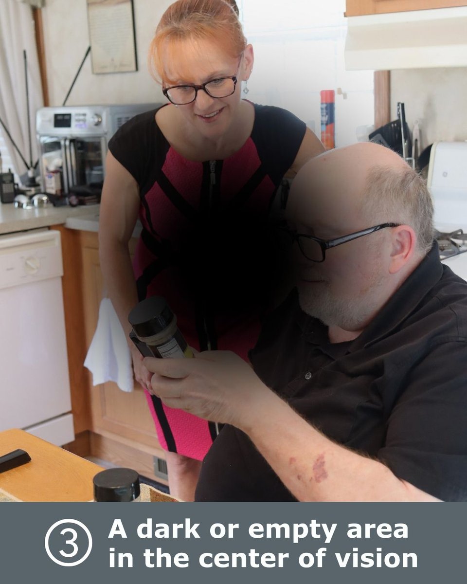FutureInSightNH's tweet photo. Age-related #macular degeneration (AMD) is the most common cause of #vision loss in individuals over 50. Symptoms vary, but regardless of how #AMD affects someone there are options for how to seek help. https://t.co/XlV4ZqDOMf