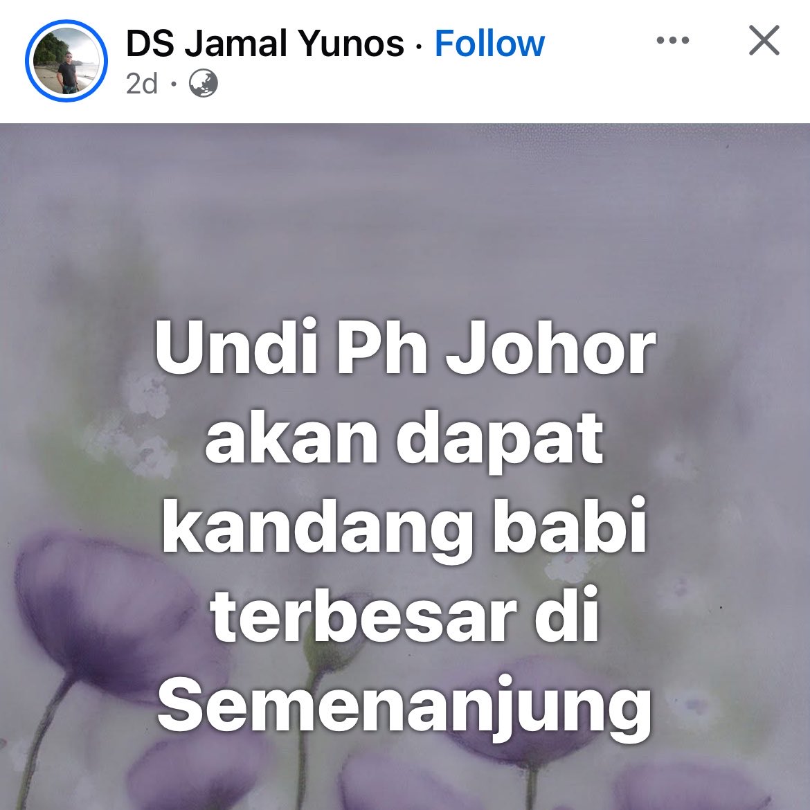 SyedAkramin's tweet photo. Jamal Yunos aka Jamal Jamban, Ketua UMNO Sungai Besar ini hampir mati akibat kanser otak.

Tuhan beri dia peluang untuk terus hidup tapi dia pilih untuk tambah dosa sebar fitnah. Sia-sia saja dapat ‘extended life’. https://t.co/lNyibWDCgI