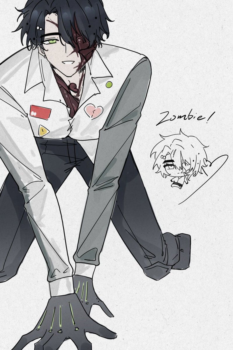 shen_across's tweet photo. 新曲真的很配血鬼了（
#요즘로봇그림 https://t.co/NC7m5BLNIb