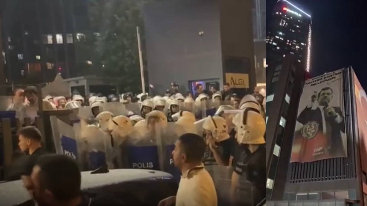 avdanisakpolat's tweet photo. Dün gece İstanbul İl Başkanlığımızda yaşanan butlancılar ve kayyumcuların Akp yargısı ile işbirliği yaparak kolluk güçleriyle beraber hukuksuz bir şekilde polis müdahalesi ile binayı gasp etmesi, yalnızca bir siyasi partiye değil; örgütlenme özgürlüğüne, demokratik siyasete ve halkın iradesine yönelmiş açık bir baskı girişimiydi. Yaşananlar, hukukun değil, güç gösterisinin tercih edildiğini bir kez daha ortaya koydu.

Bugün ise Saraçhane’de, Aile Dayanışma Ağı ile birlikte bu baskılara boyun eğmeyeceğimizi bir kez daha haykırdık.

Başta Cumhurbaşkanı Adayımız ve İstanbul Büyükşehir Belediye Başkanımız Ekrem İmamoğlu olmak üzere, hukuksuz biçimde tutulan tüm yol arkadaşlarımız için özgürlük talebimizi yineledik.

Ne gözaltılar, ne bariyerler, ne de baskılar halkın adalet talebini susturabilir.