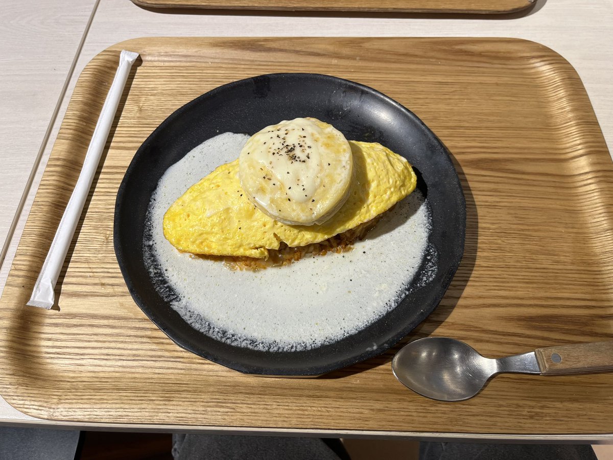 asmn8888's tweet photo. 美味しいオムライスを食べました https://t.co/kmvpgGeZYg
