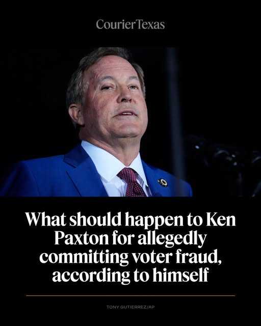 JamesTate121's tweet photo. Paxton in 2023: "Vote-fraudsters should be subject to the MAX penalty. Election integrity is no place for a soft-on-crime approach. It should hurt—bad!—to try to steal Texas elections."
https://t.co/1ZSVvTbJpS https://t.co/CJMsDul0rk