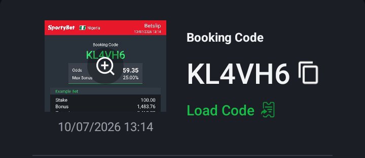SuperDiwaTips12's tweet photo. TGIF. LET'S MAKE SOME MONEY.

59 SURE ODDS

BOOKING CODE 👉 KL4VH6

BET WISELY 🔞 https://t.co/k9RktyLoio