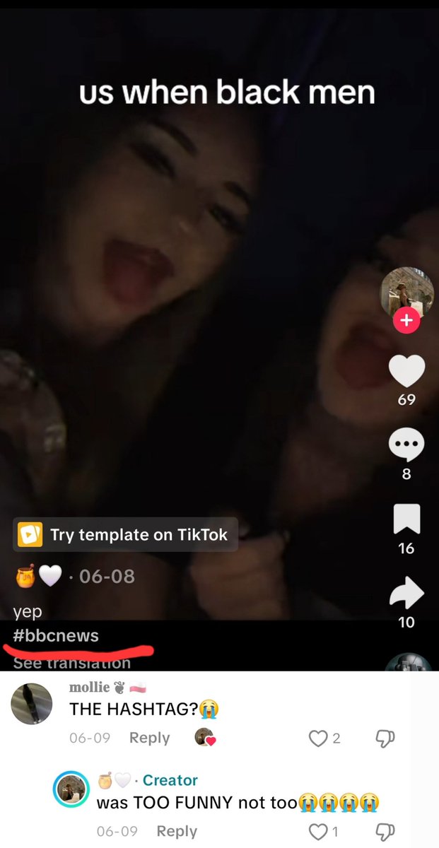 Ashleyysins's tweet photo. Look at her, polish teen https://t.co/6y9EoSABJ5 she seems to be only 15yo. Notice what she posts. Tiktoks with hashtag "#bbcnews" and it's about Black men. It's obvious what type of porn modern white girls watch. Even in white conservative countries. Future is ♠️ https://t.co/3p8ERFB4Hl