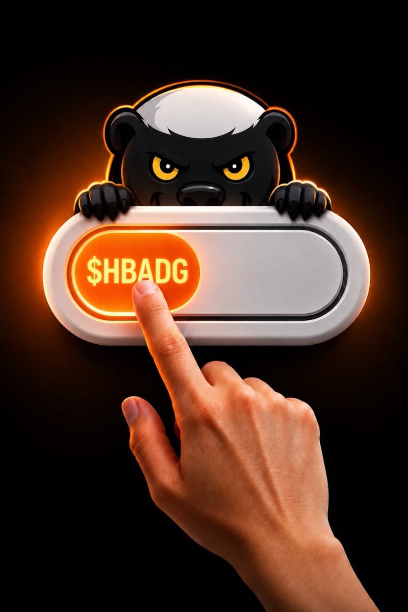 Prinz_Land's tweet photo. 🚨 STOP SCROLLING 🚨

🦡 The Badger is staring you down...

The $HBADG button is glowing. 🔥

The switch is LIVE.

POV: Your finger is hovering over it.

One click.
One decision.
One community.

This is what conviction looks like.

Are you pressing it or watching from the sidelines? 👀

Drop a 🔥 and RT if you're locked in.

#HBADG $BTC #Venezuela